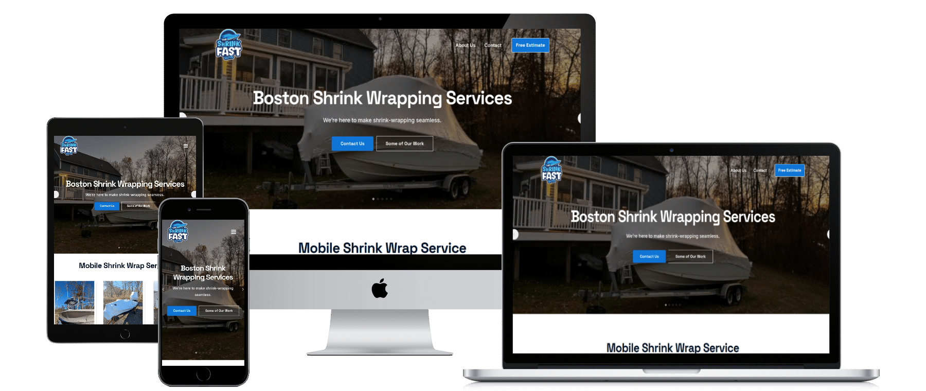 Shrink Wrapping Company Website